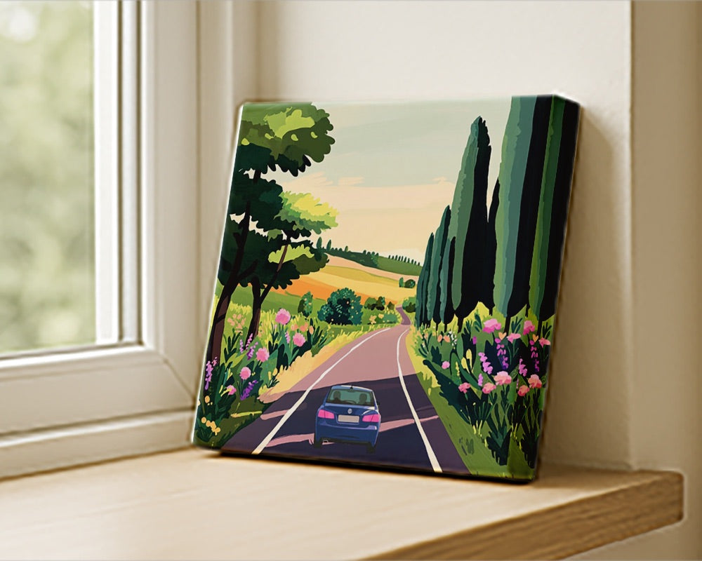 The Winding Road – Travel Print
