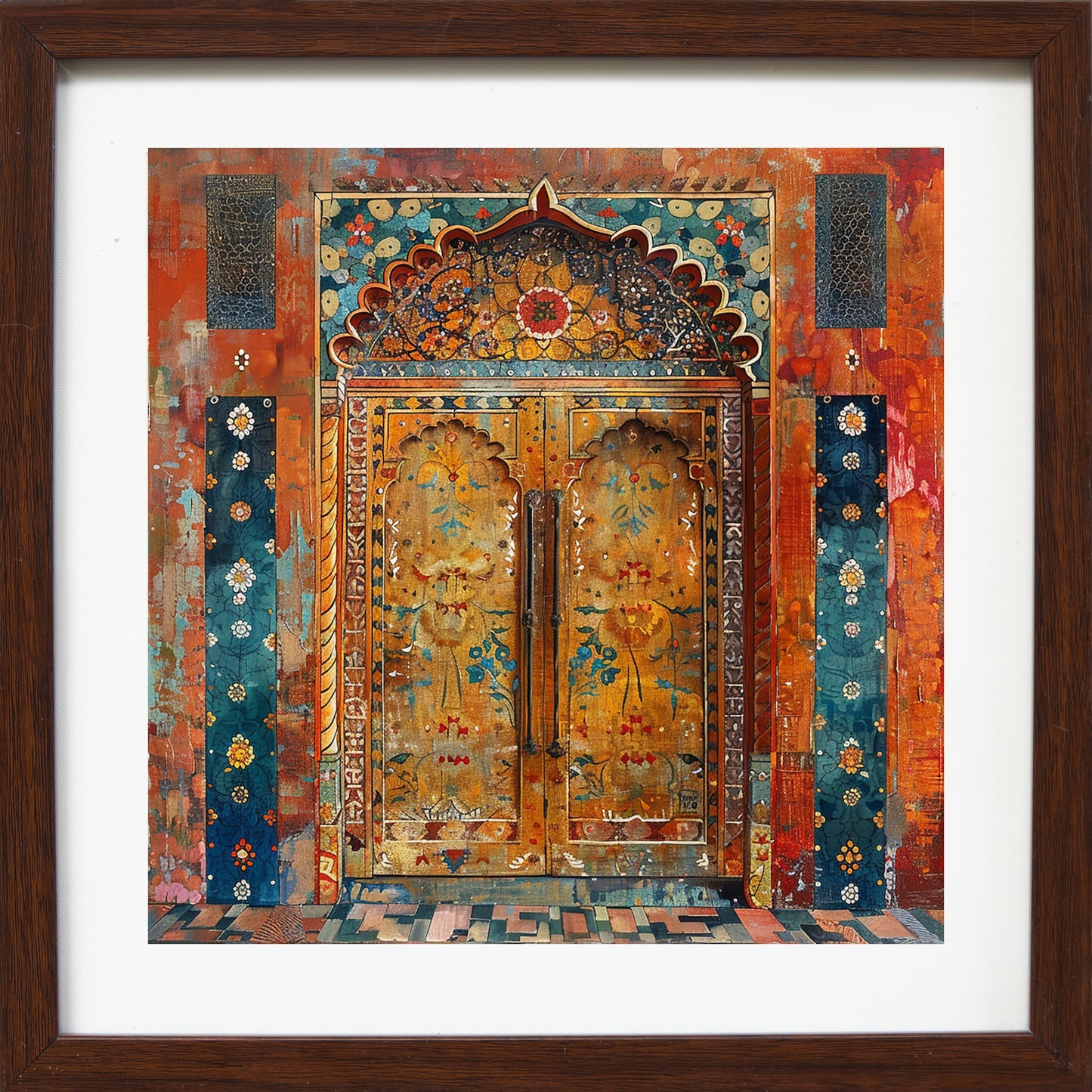 Heritage Gate - Golden Floral