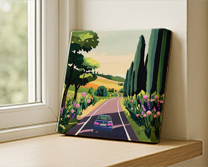 The Winding Road – Travel Print