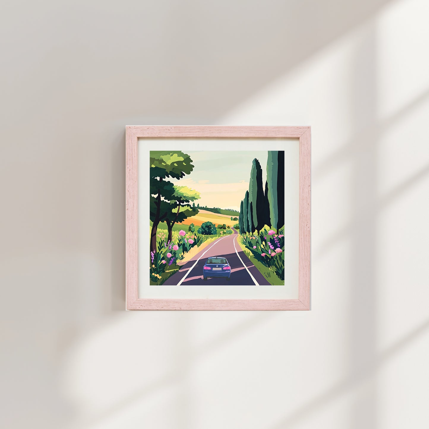 The Winding Road – Travel Print