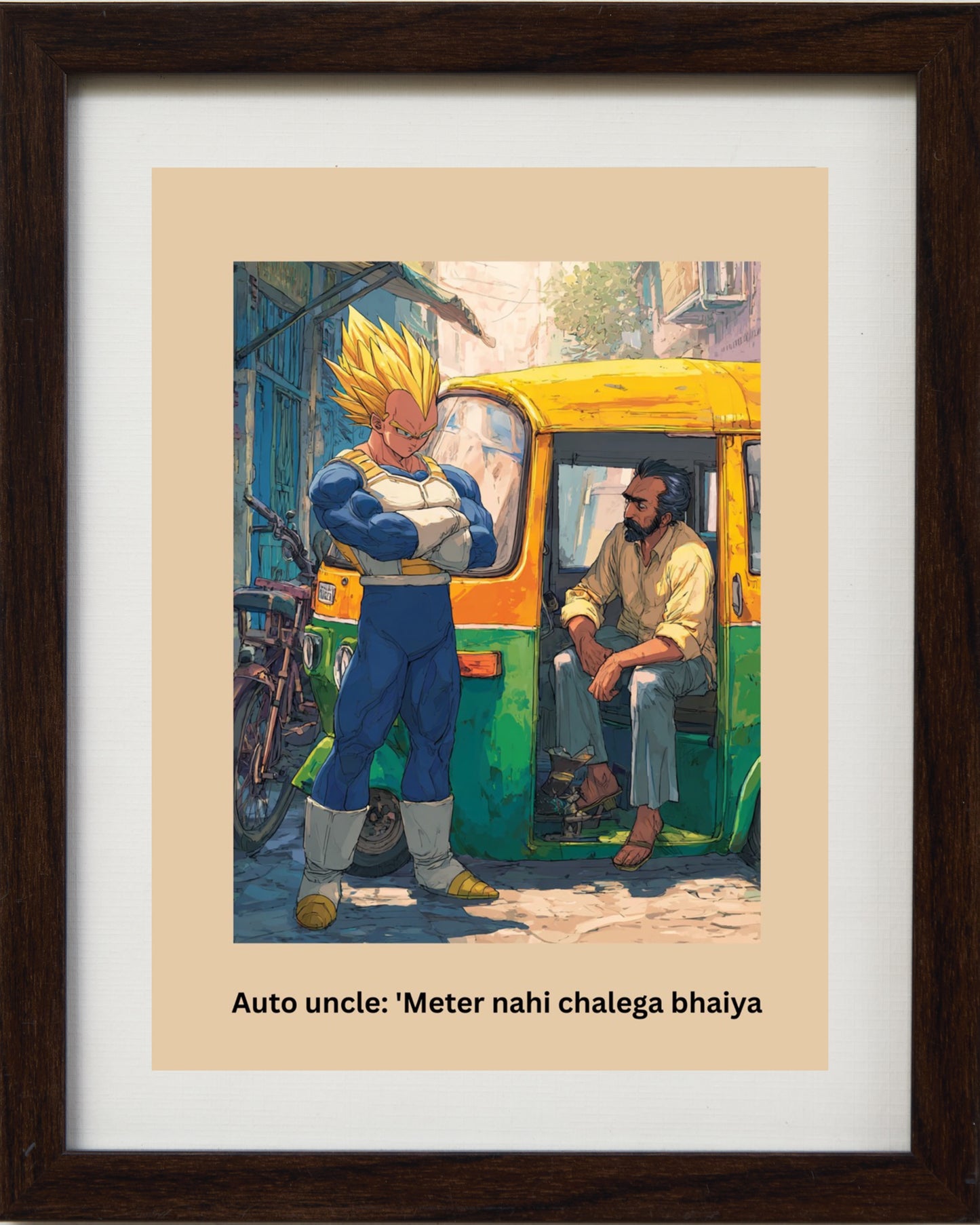 Vegeta vs auto uncle