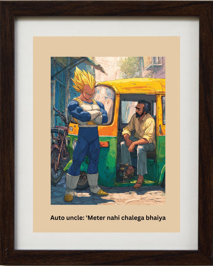 Vegeta vs auto uncle