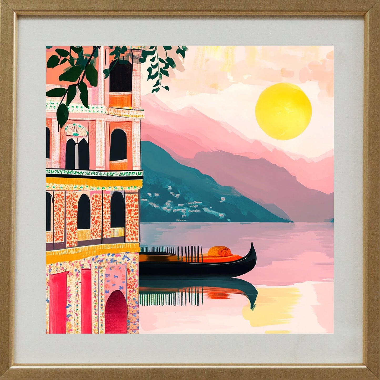 Dal Lake at Golden Hour