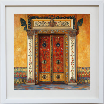 Heritage Doorway - Crimson Garden