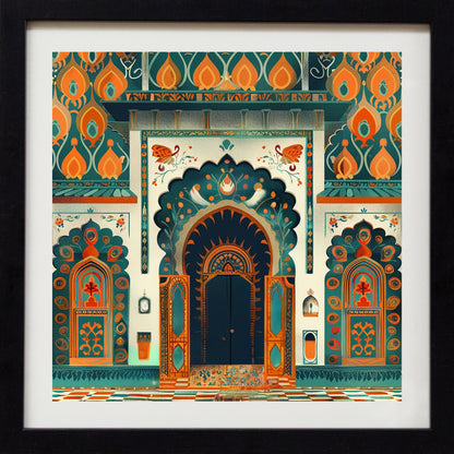 Peacock Gate - Symmetry