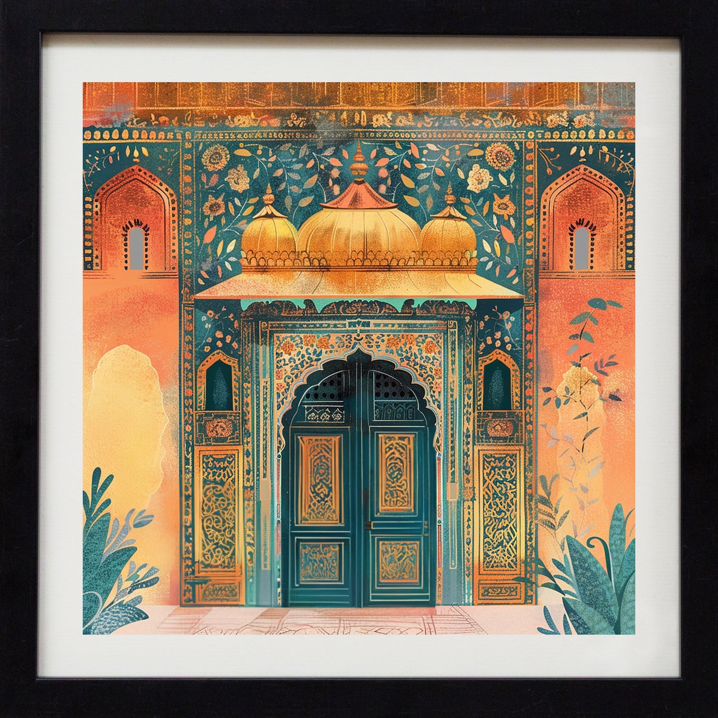 Palace Gateway - Golden Domes
