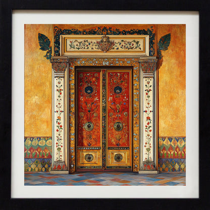 Heritage Doorway - Crimson Garden