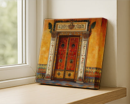 Heritage Doorway - Crimson Garden
