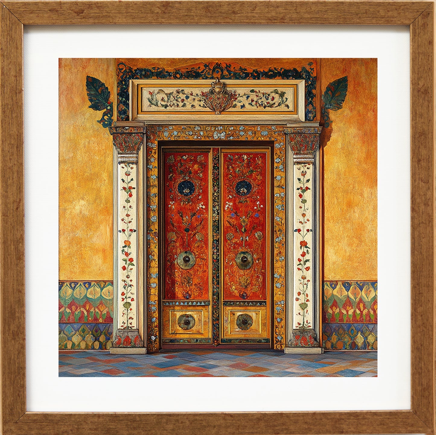 Heritage Doorway - Crimson Garden