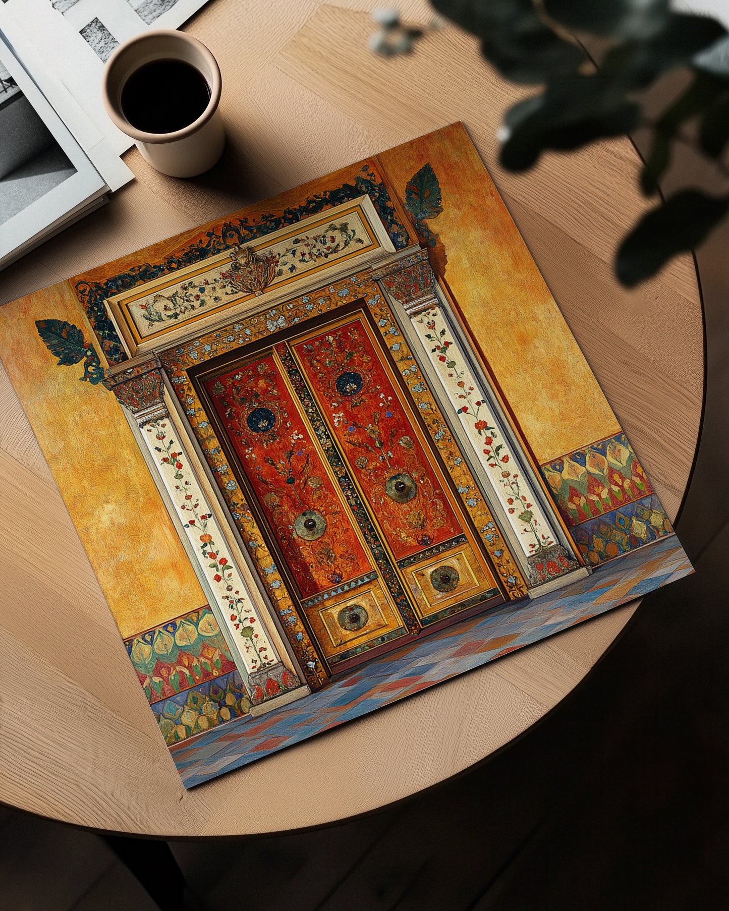Heritage Doorway - Crimson Garden
