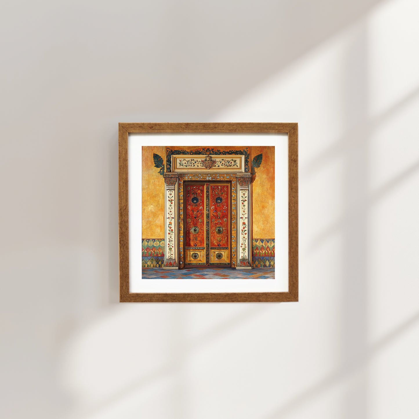 Heritage Doorway - Crimson Garden
