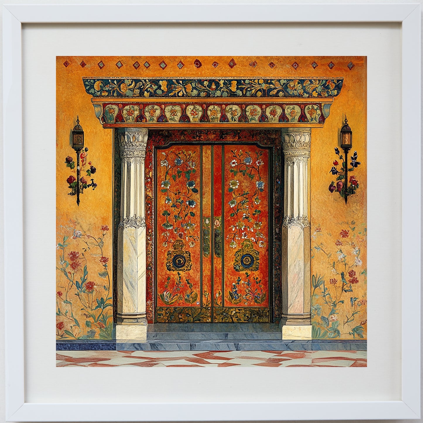 Heritage Doorway - Imperial Orange