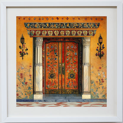 Heritage Doorway - Imperial Orange