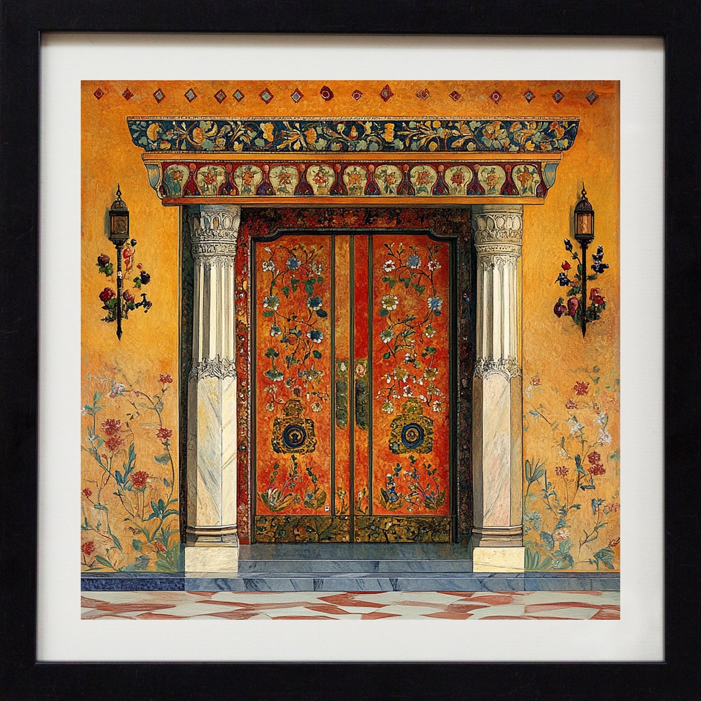 Heritage Doorway - Imperial Orange