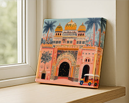 Heritage Doorway - Pink City