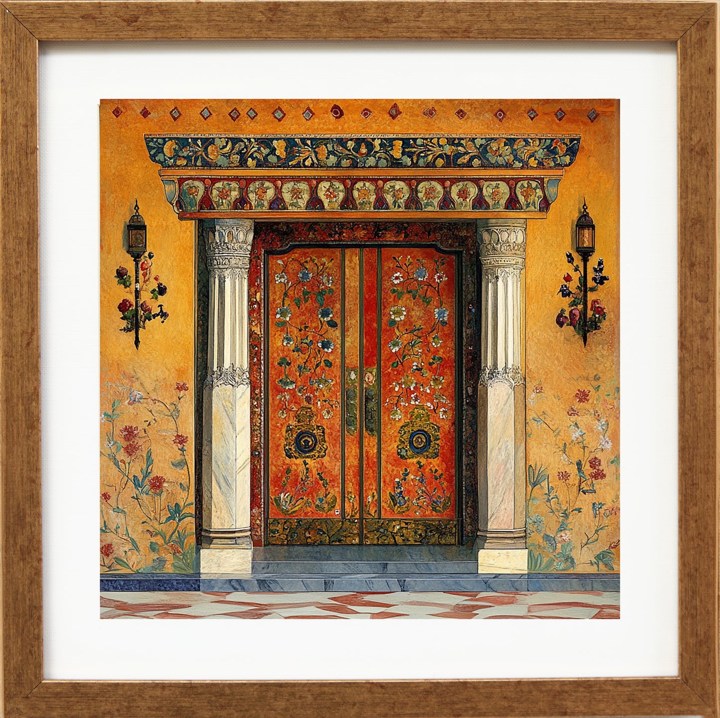 Heritage Doorway - Imperial Orange