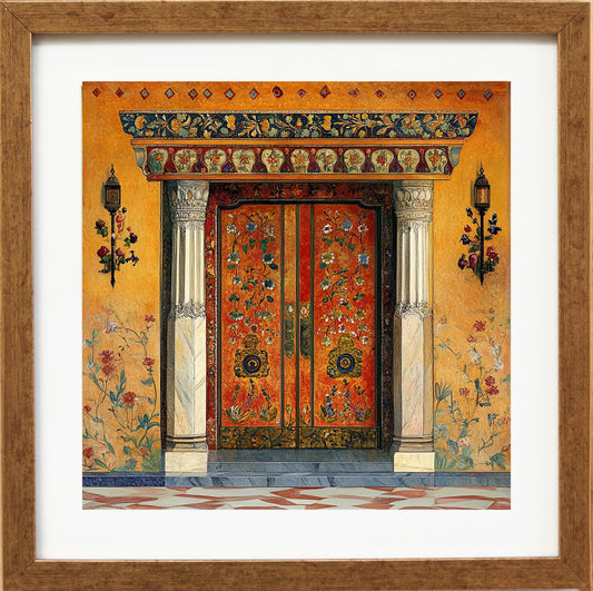 Heritage Doorway - Imperial Orange