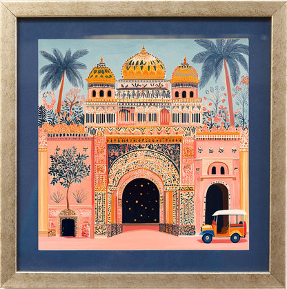 Heritage Doorway - Pink City