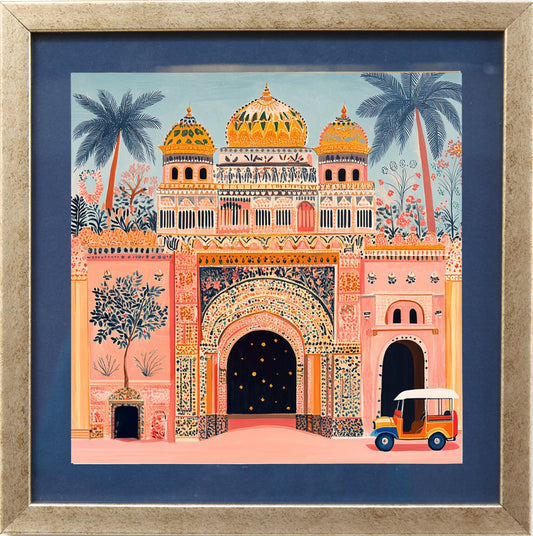 Heritage Doorway - Pink City