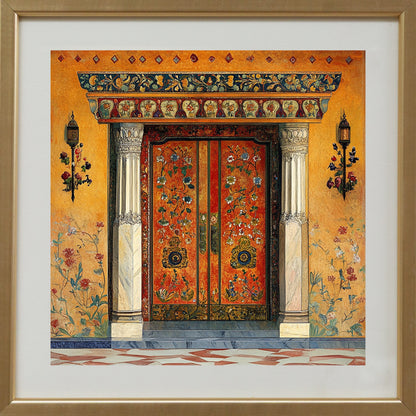 Heritage Doorway - Imperial Orange