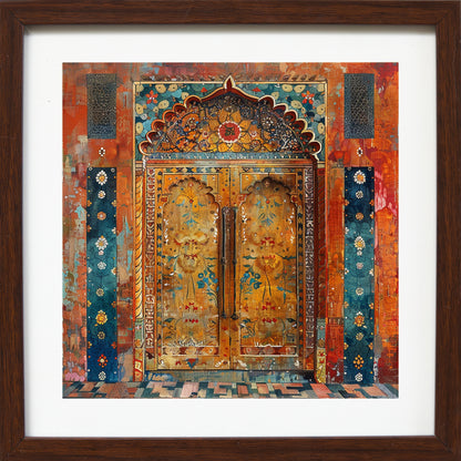 Heritage Gate - Golden Floral