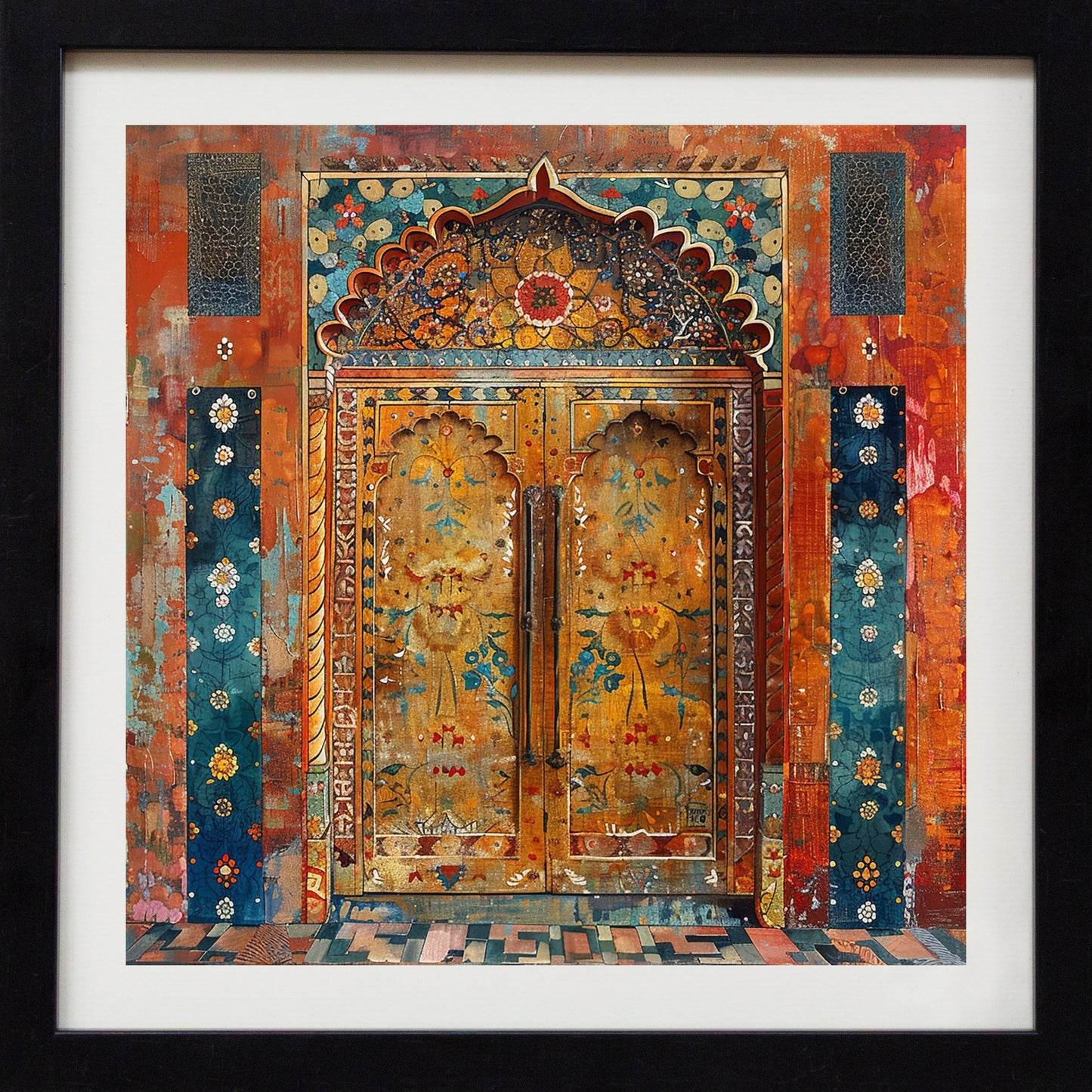 Heritage Gate - Golden Floral
