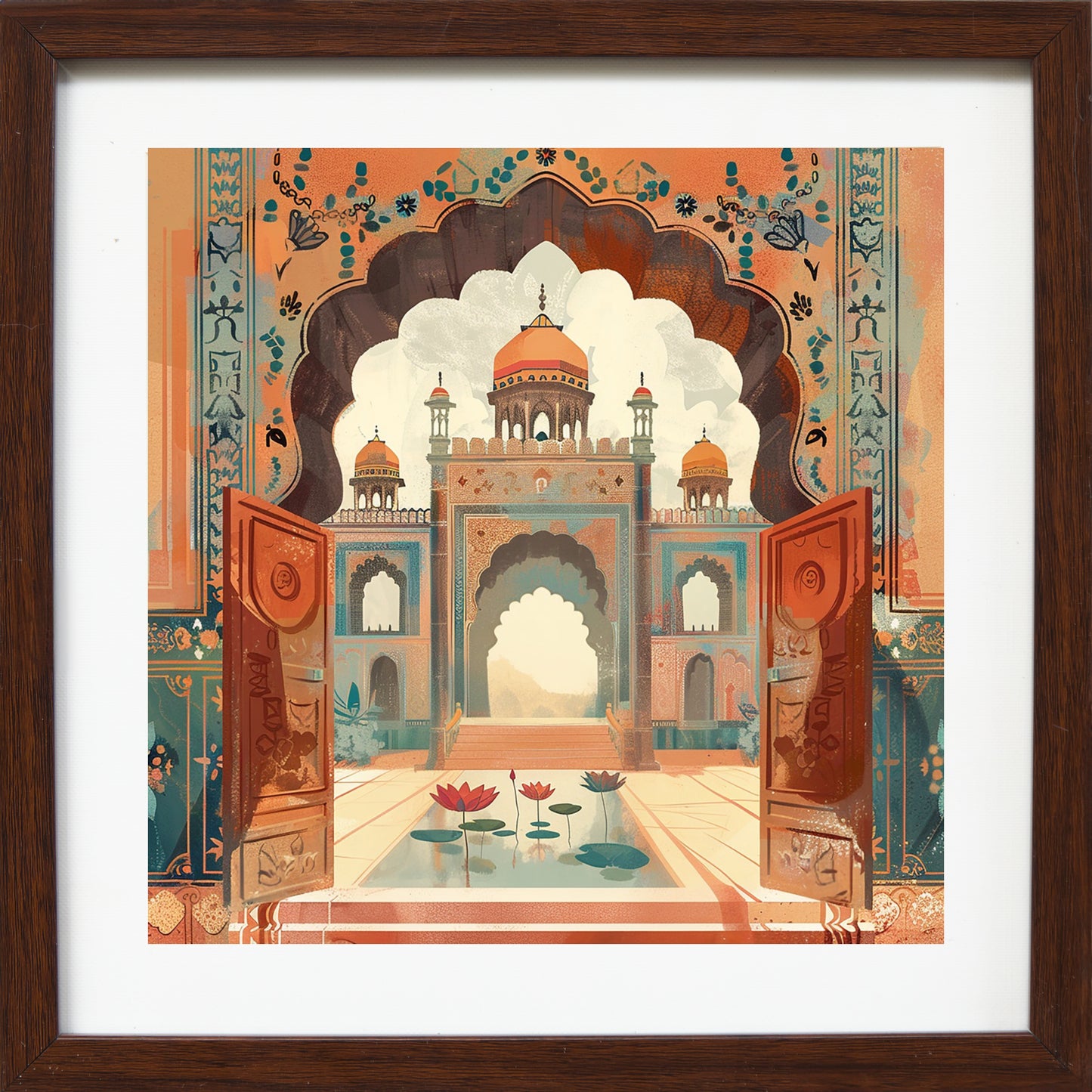 Palace Gateway - Lotus Pond