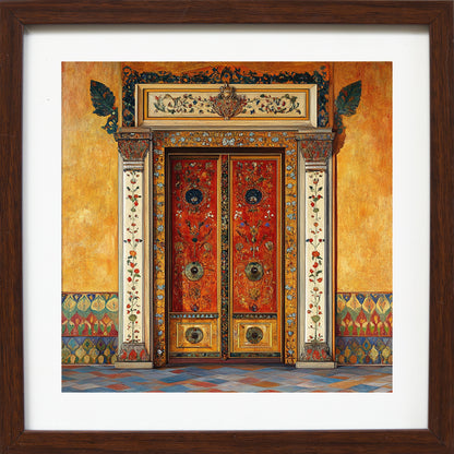 Heritage Doorway - Crimson Garden