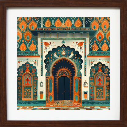 Peacock Gate - Symmetry