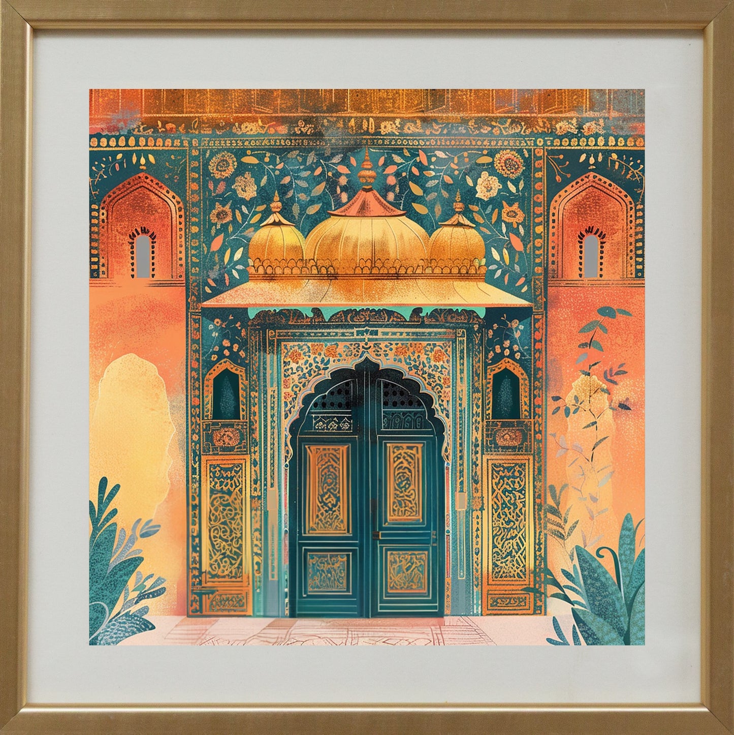 Palace Gateway - Golden Domes