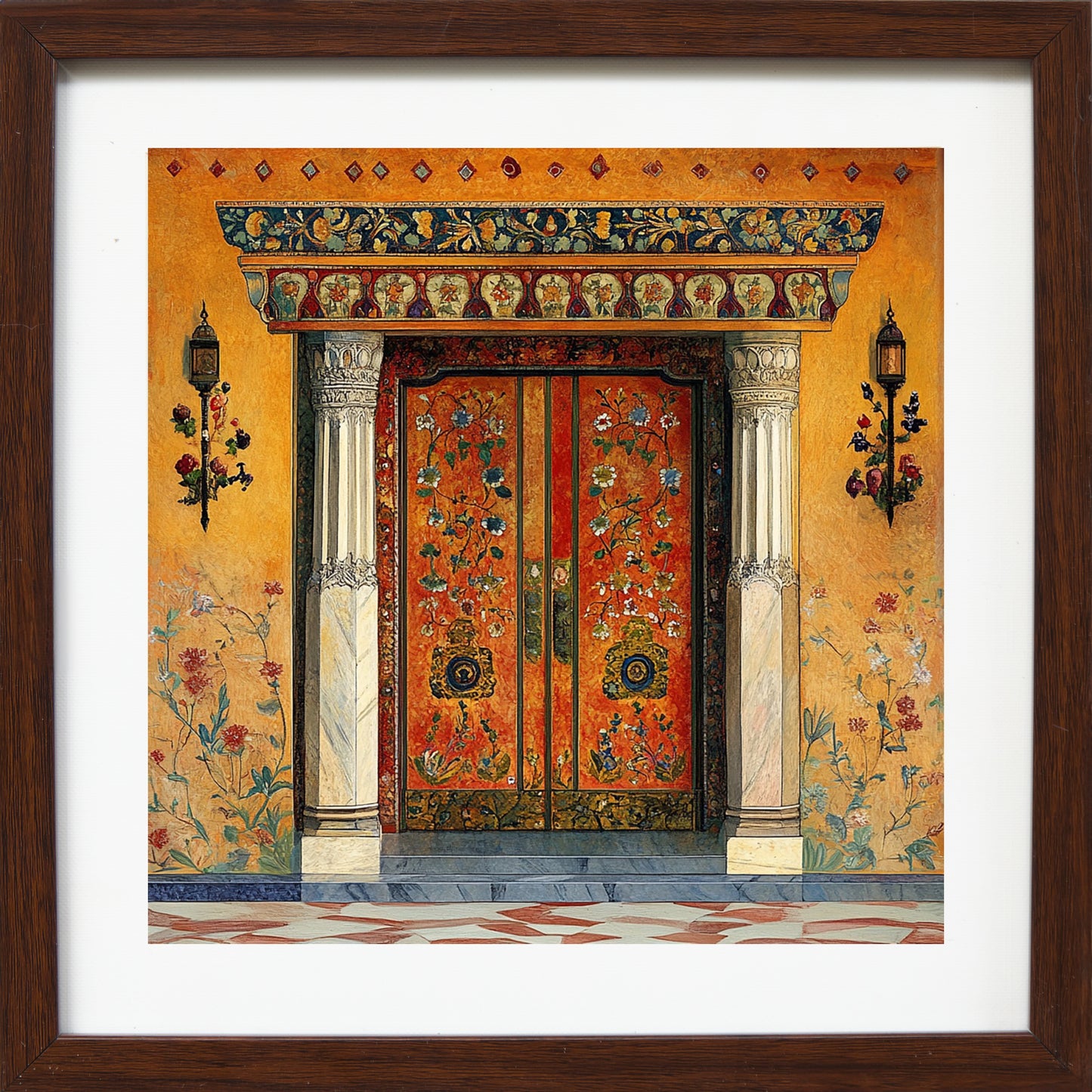 Heritage Doorway - Imperial Orange