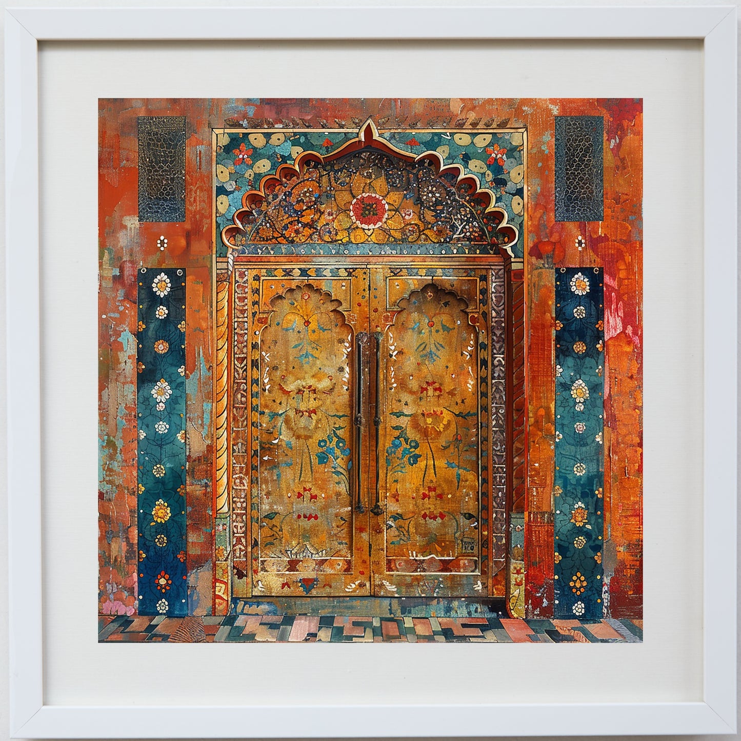 Heritage Gate - Golden Floral