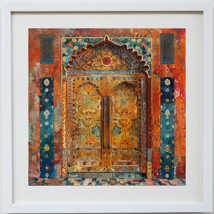 Heritage Gate - Golden Floral