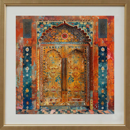 Heritage Gate - Golden Floral