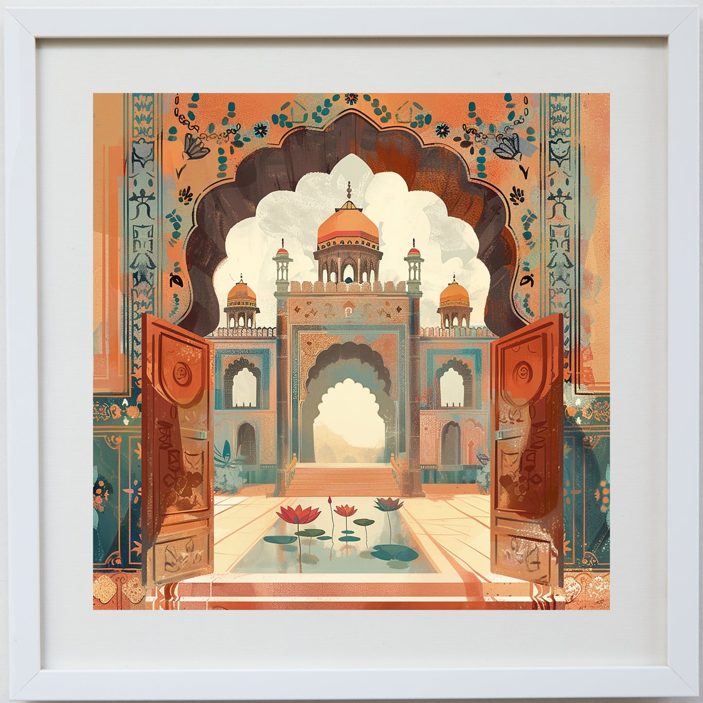 Palace Gateway - Lotus Pond