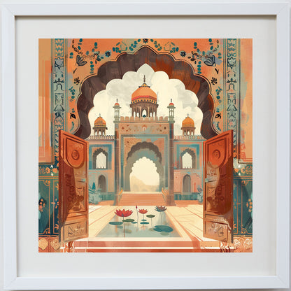 Palace Gateway - Lotus Pond