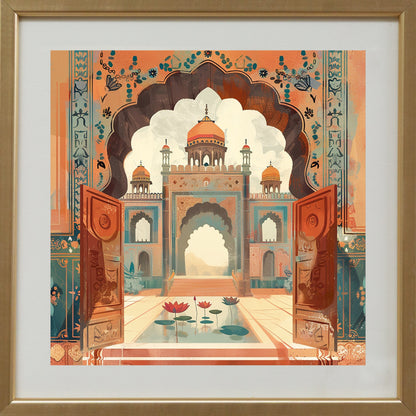 Palace Gateway - Lotus Pond