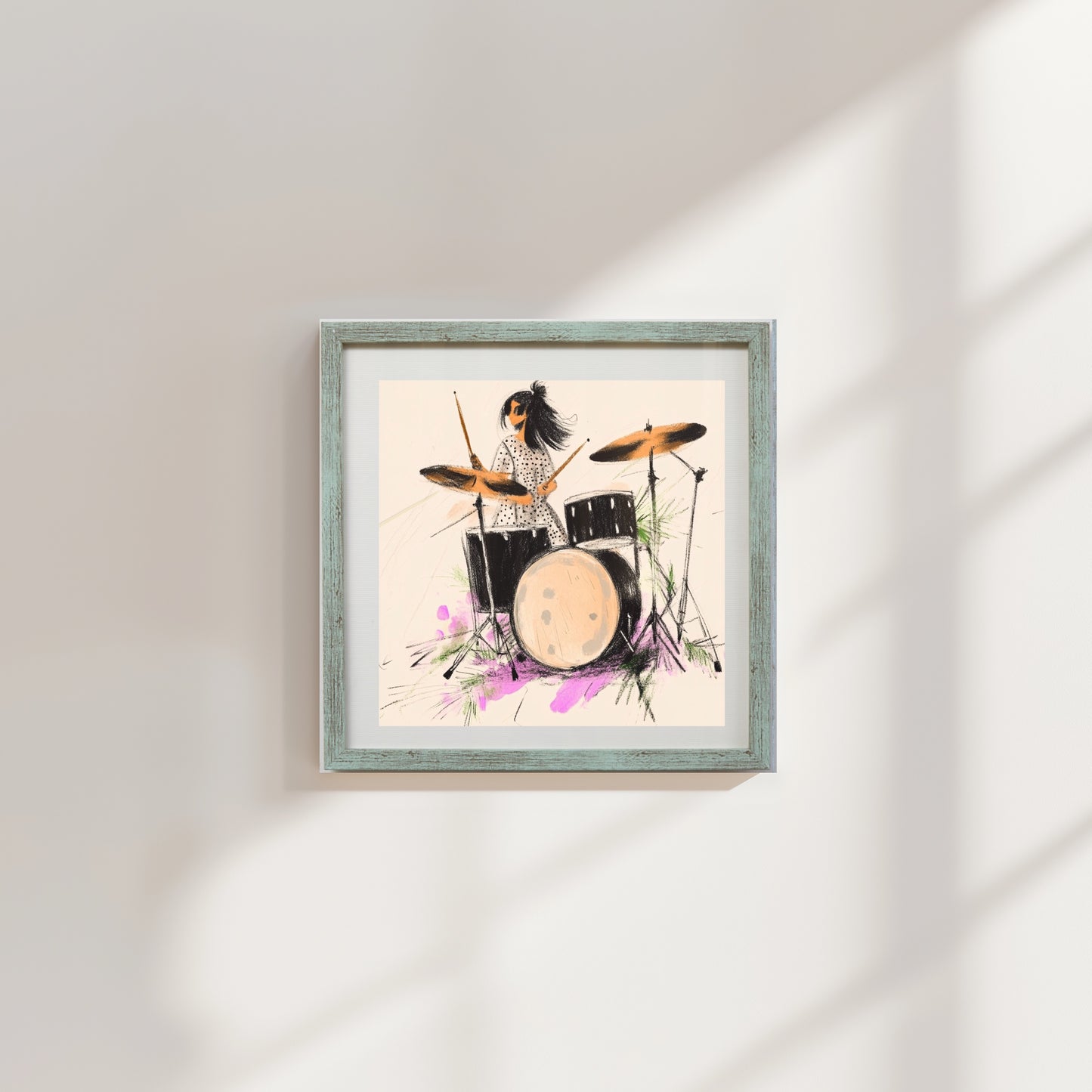 She Plays Like Nobody's Watching