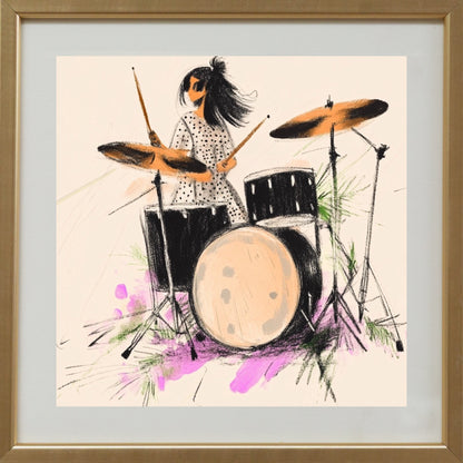 She Plays Like Nobody's Watching