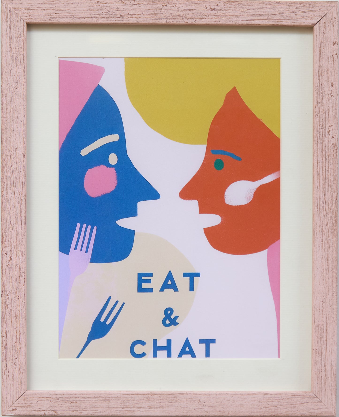 Eat & Chat – Typography