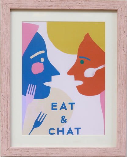 Eat & Chat – Typography