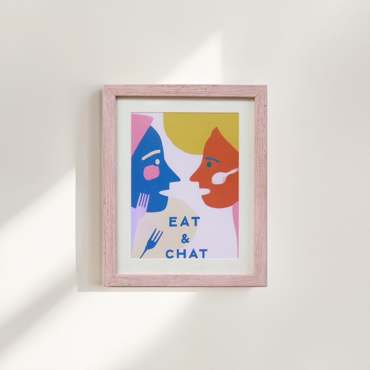 Eat & Chat – Typography