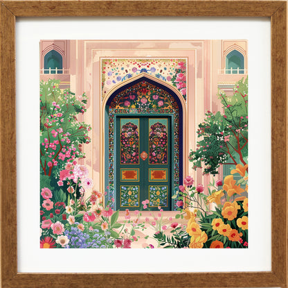 Heritage Doorway - Blooming Garden
