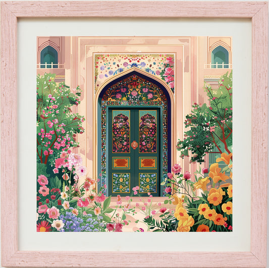Heritage Doorway - Blooming Garden