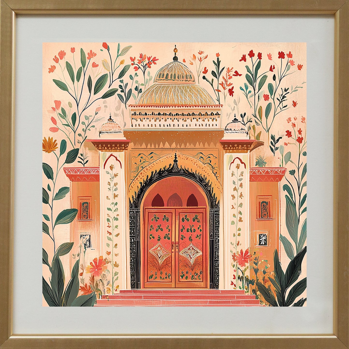 The Temple Door – Heritage Doorway