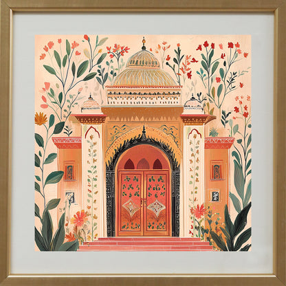 The Temple Door – Heritage Doorway