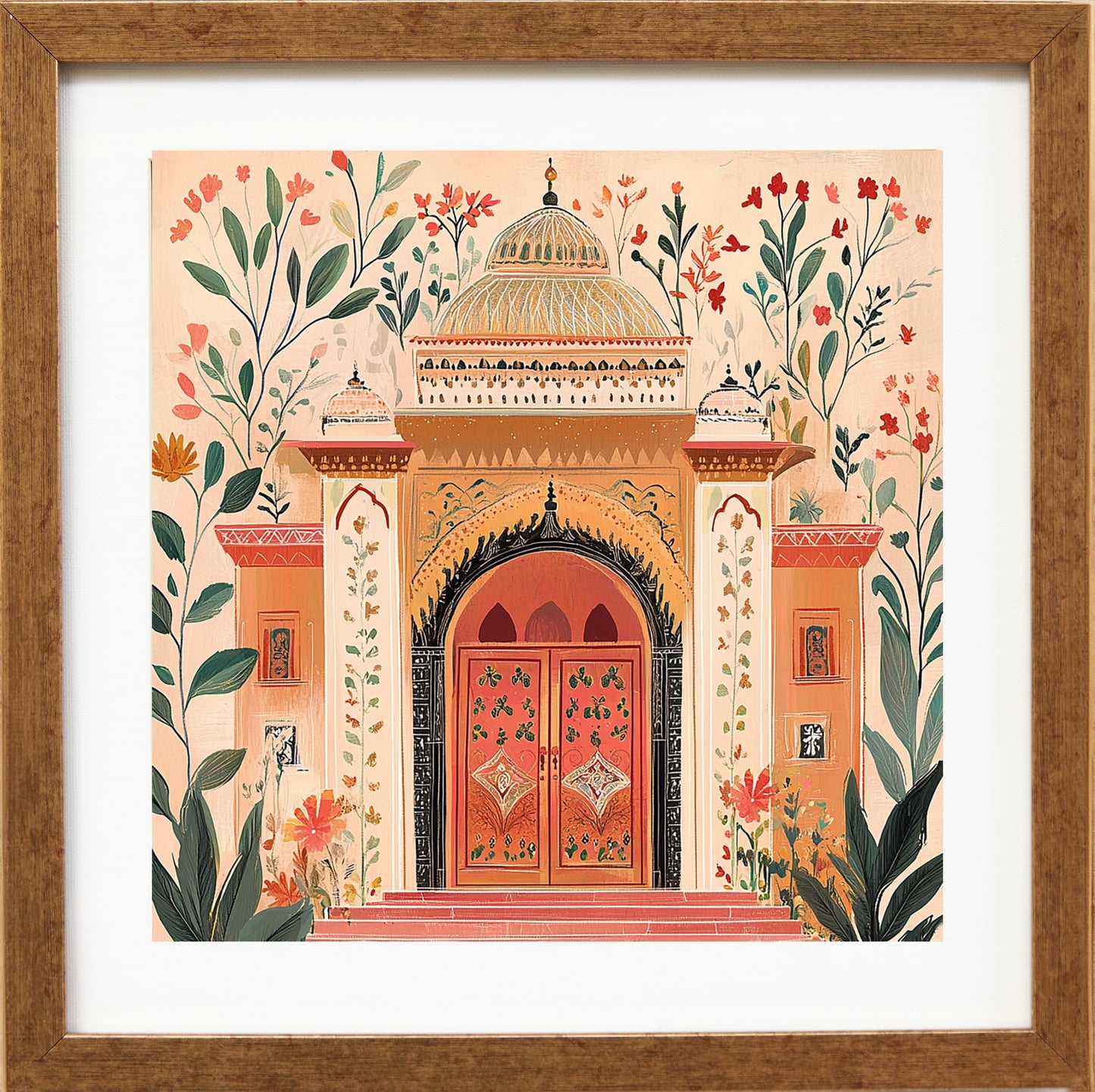 The Temple Door – Heritage Doorway