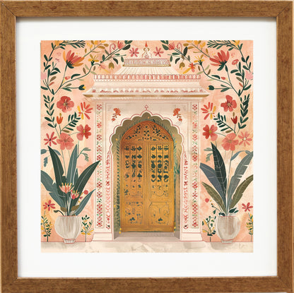 The Floral Courtyard – Heritage Doorway