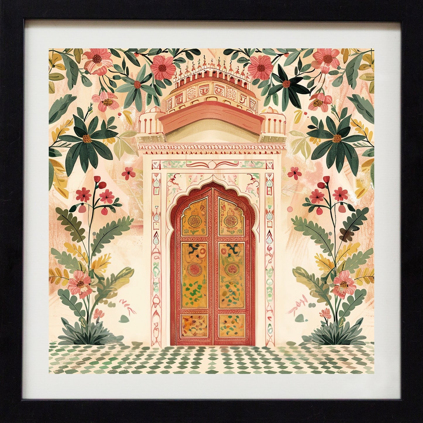 Rose Garden Door – Heritage Doorway