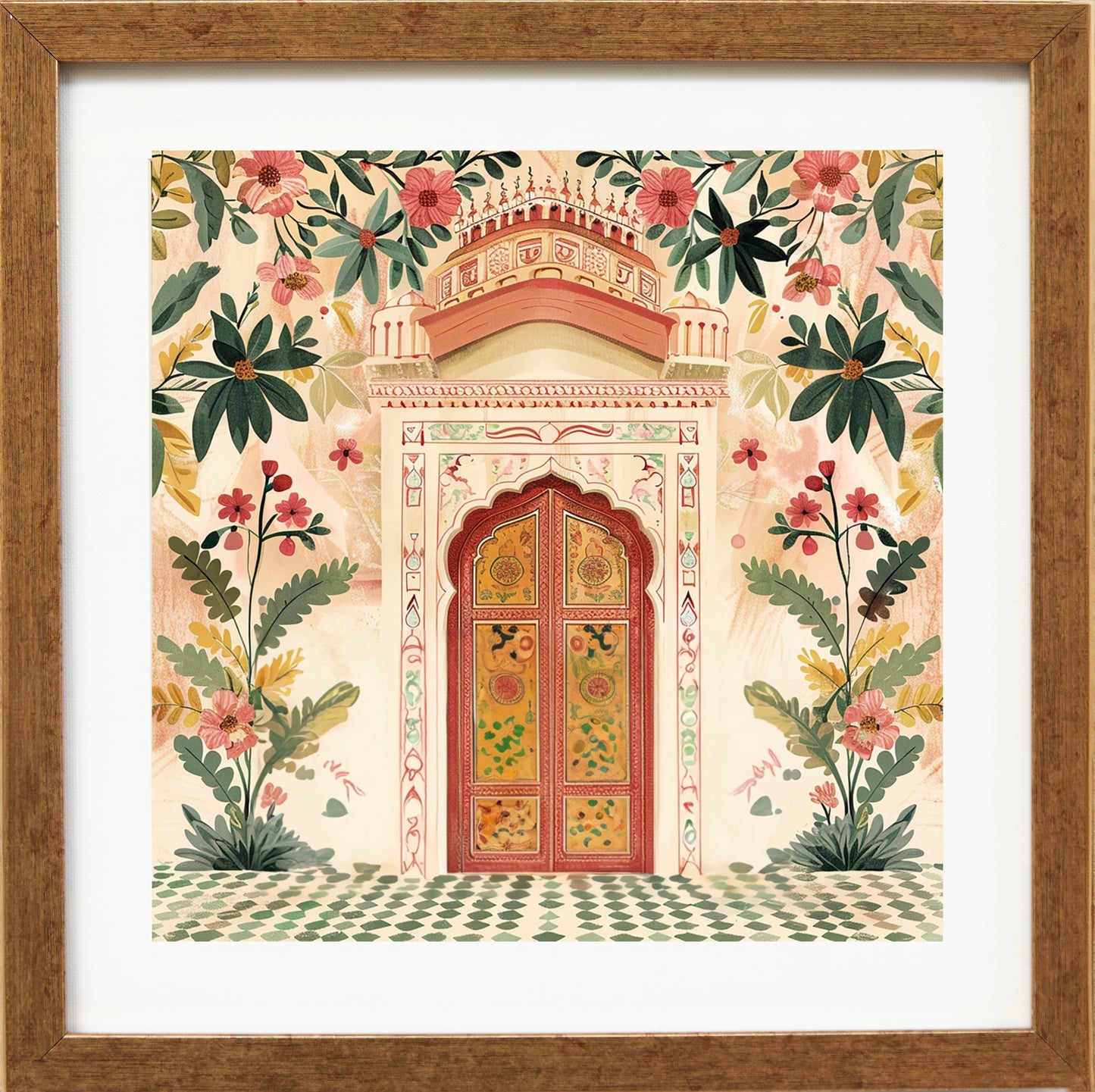 Rose Garden Door – Heritage Doorway